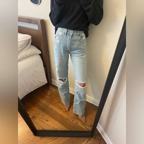 Wide Leg full length jean - Picture 4 of 8